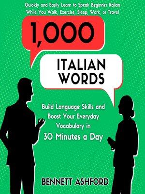 cover image of 1000 Italian Words